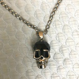 Swarovski sales skull pendant